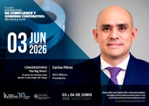 III SUMMIT INTERNACIONAL DE COMPLIANCE Y GOBIERNO CORPORATIVO CONECTARÁ LA NARRATIVA DEL CINE CON LA REALIDAD CORPORATIVA