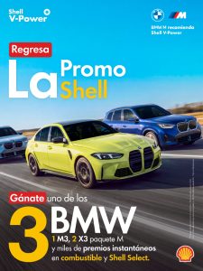 La Promo Shell sorprende nuevamente a Guatemala ahora con tres BMW M último modelo y miles de premios instantáneos